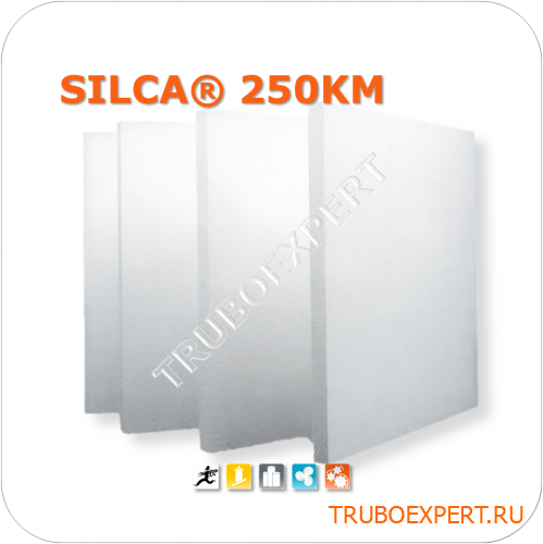 SILCA 250 KM Теплоизоляционные плиты 40x1500x1250