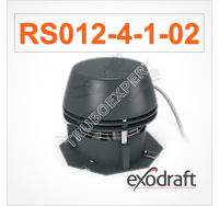 Дымосос RS012-4-1-02 EXODRAFT для котла камина печи барбекю мангала