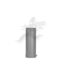 Элемент трубы 500 мм д 150 PM25 серого цвета 115910